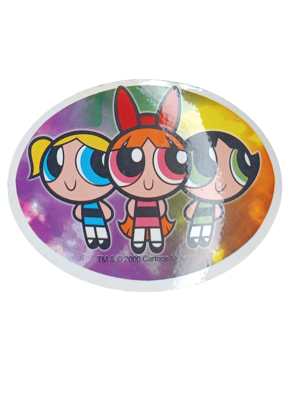Vintage 2000 Edition Powerpuff Girls Sticker